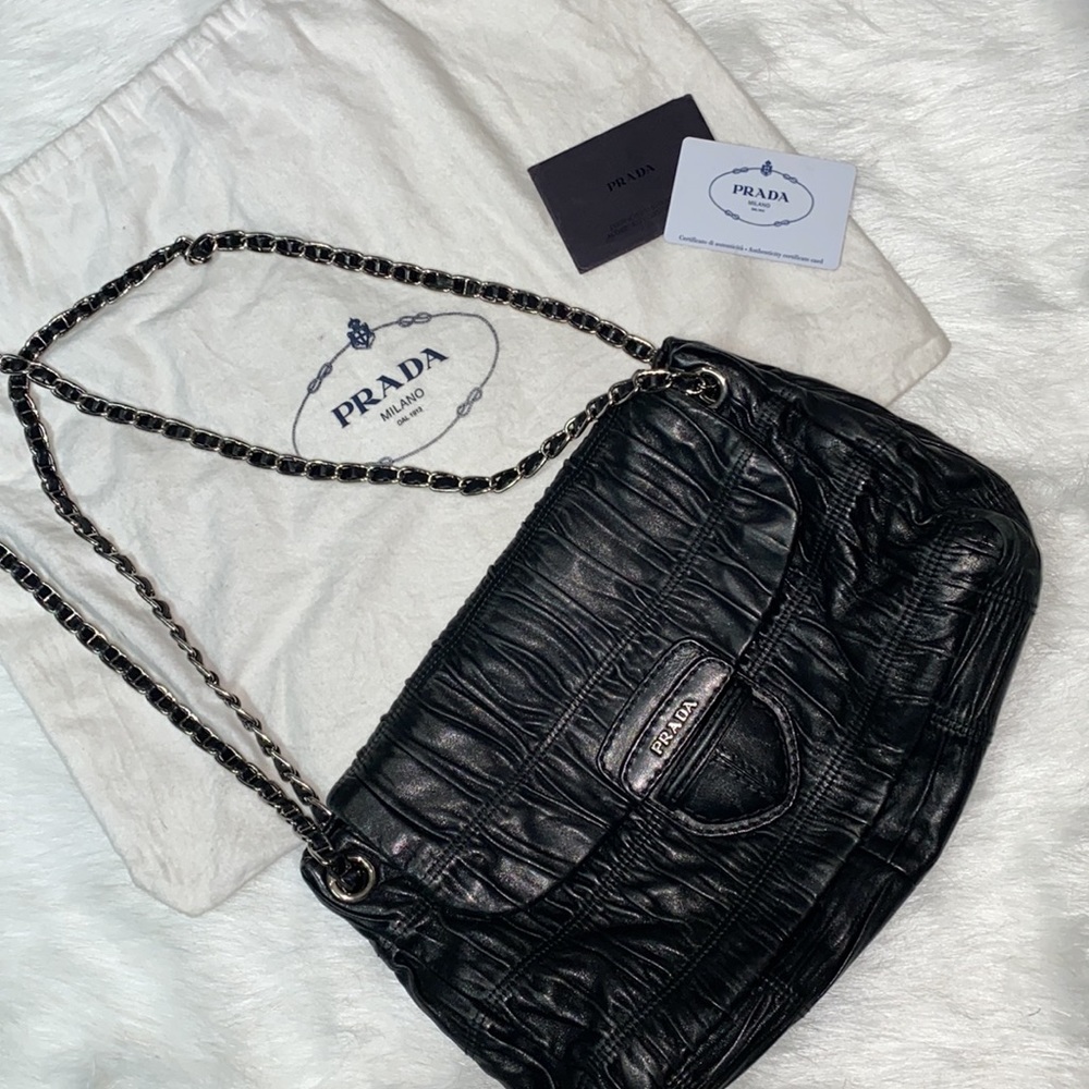 Prada Nappa Gaufre Chain - Picture 2 of 16